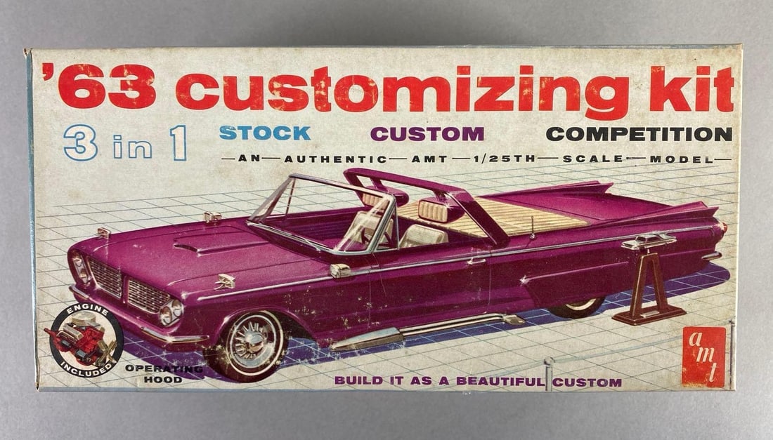 AMT 1964 Chevrolet Impala 3 in 1 Customizing Model Kit (1 of 5)