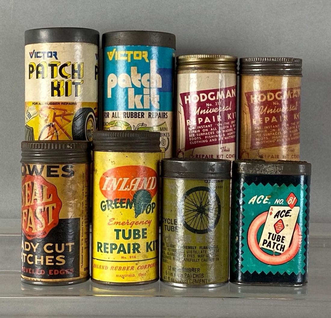 Group of 8 Rubber Tire Repair Kits (1 of 2)