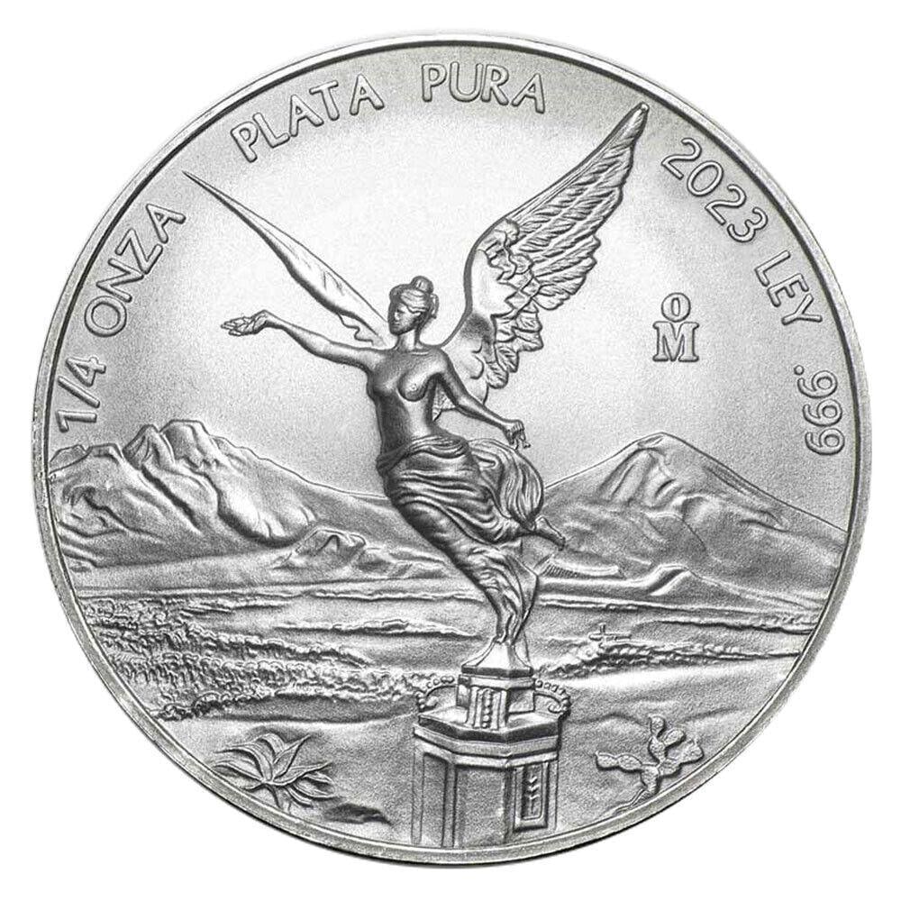 2023 Mexico Libertad 1/4 oz .999 Silver Round (1 of 2)