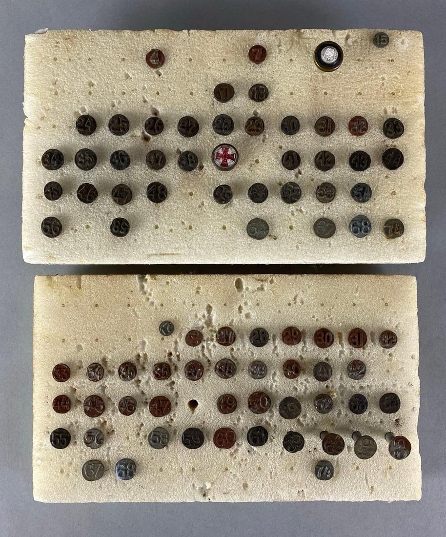 Group of Railroad Dated Nails (1 of 3)