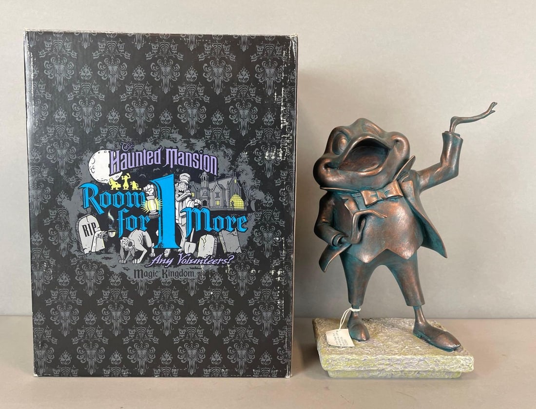 Disney Haunted Mansion Room for 1 More Thaddeus Toad Resin Figure (1 of 6)