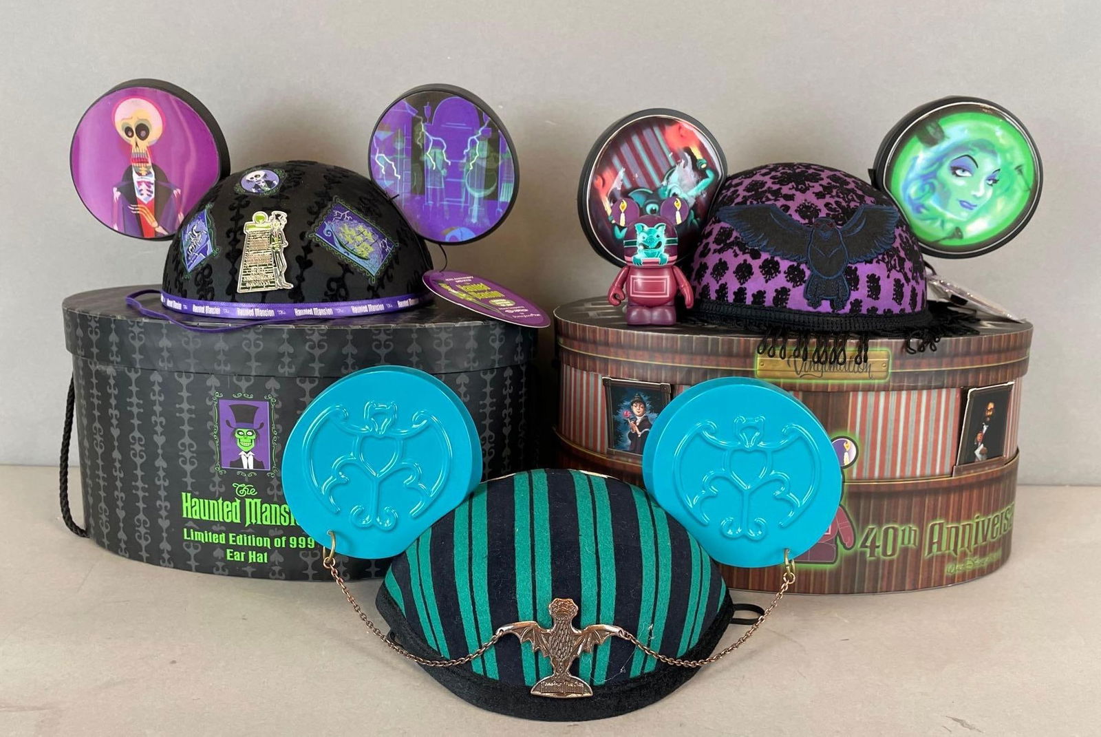 Group of Disney Haunted Mansion Mickey Mouse Ear Hats (1 of 2)