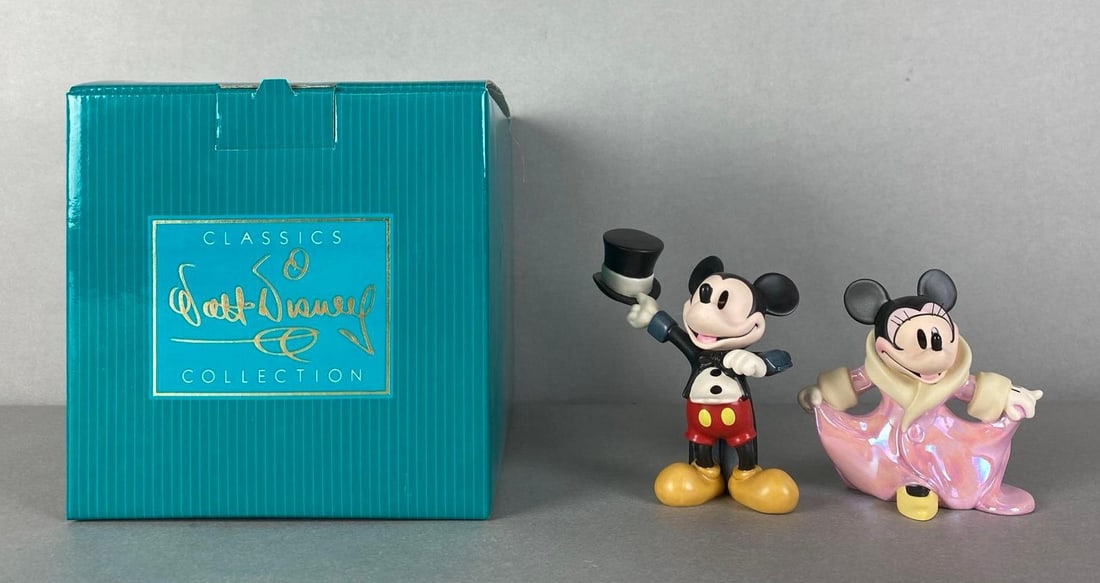 Disney Limited Edition Mickeys Gala Premier Porcelain Figurine Set (1 of 5)
