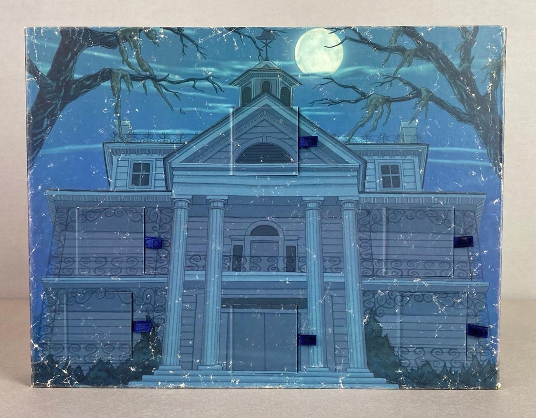 Disney Haunted Mansion O-Pin House Afterlife Real Estate Enamel Pin Set (1 of 8)