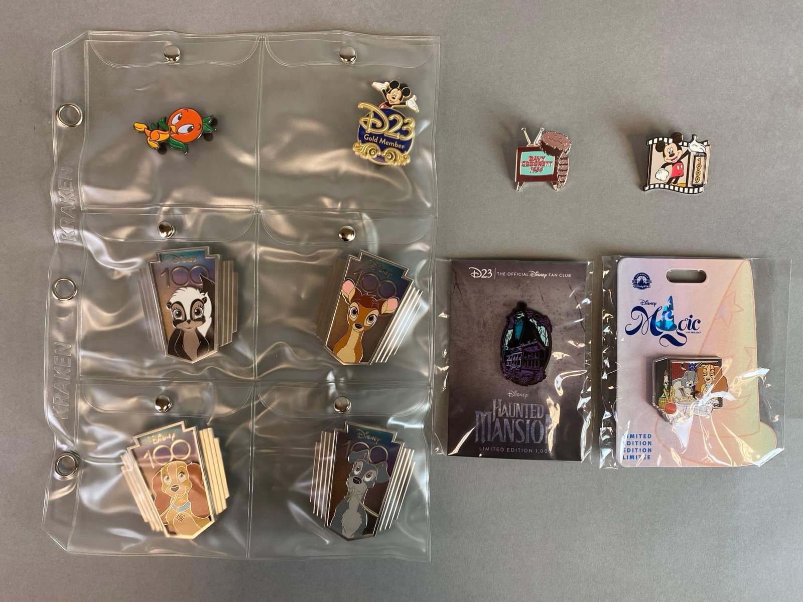 Group of 10 Disney Enamel Pins (1 of 3)