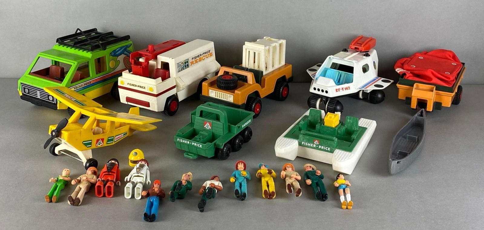 Group of Fisher-Price Toy Vehicles and Figures (1 of 3)