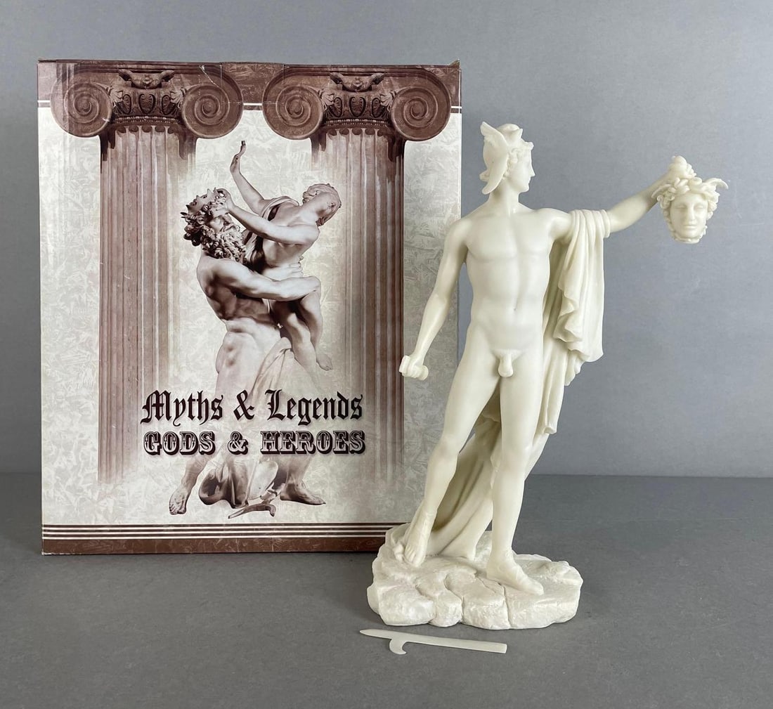 Pacific Giftware Veronese Perseus with Medusa Head Resin Statue (1 of 4)