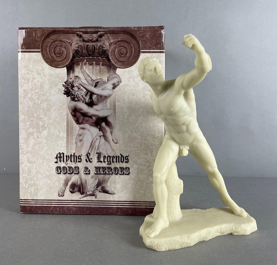 Pacific Giftware Veronese The Borghese Gladiator Resin Statue (1 of 4)