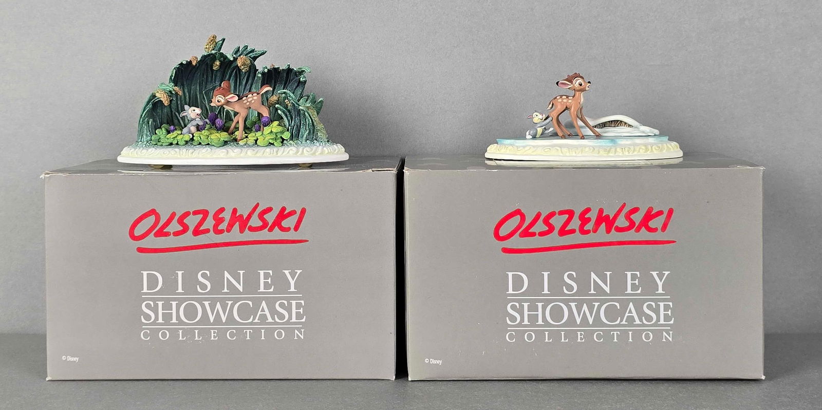 Group of 2 Olszewski Disney Bambi Figural Scenes (1 of 5)