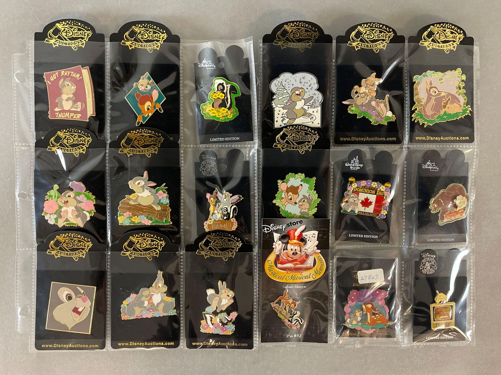 Group of 18 Disney Enamel Pins (1 of 3)