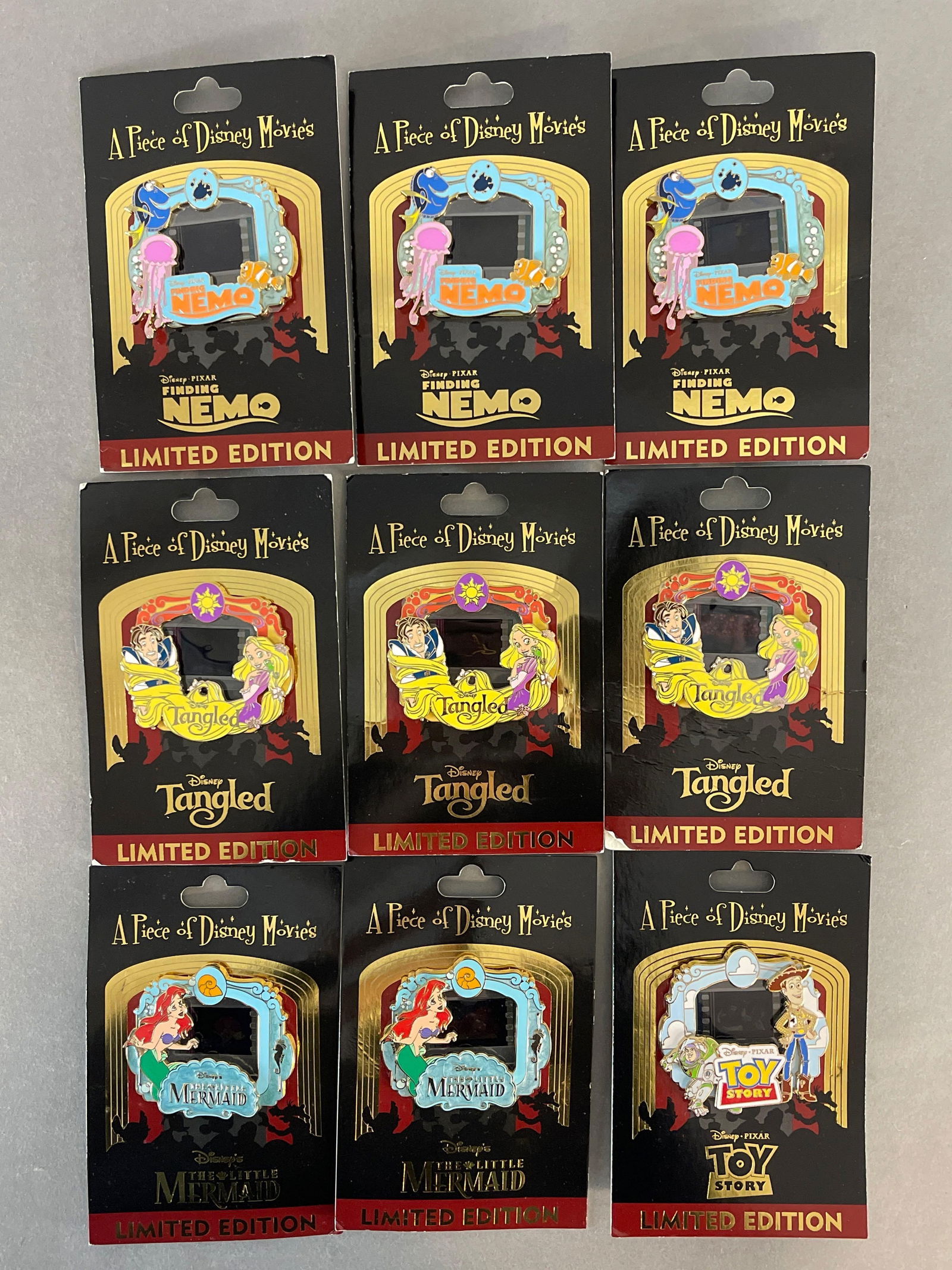 A Piece of Disney Movie Limited Edition 9 Pins (1 of 4)