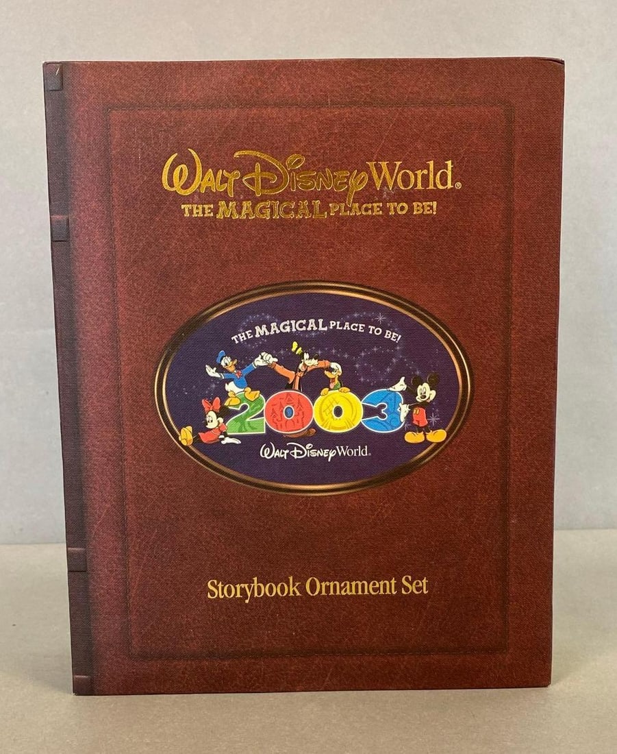 2003 Walt Disney World Storybook Ornament Set (1 of 2)