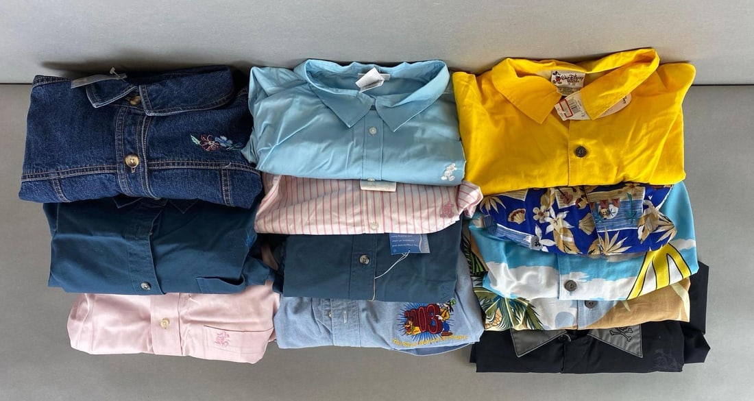 Group of Disney Button Up Shirts (1 of 3)