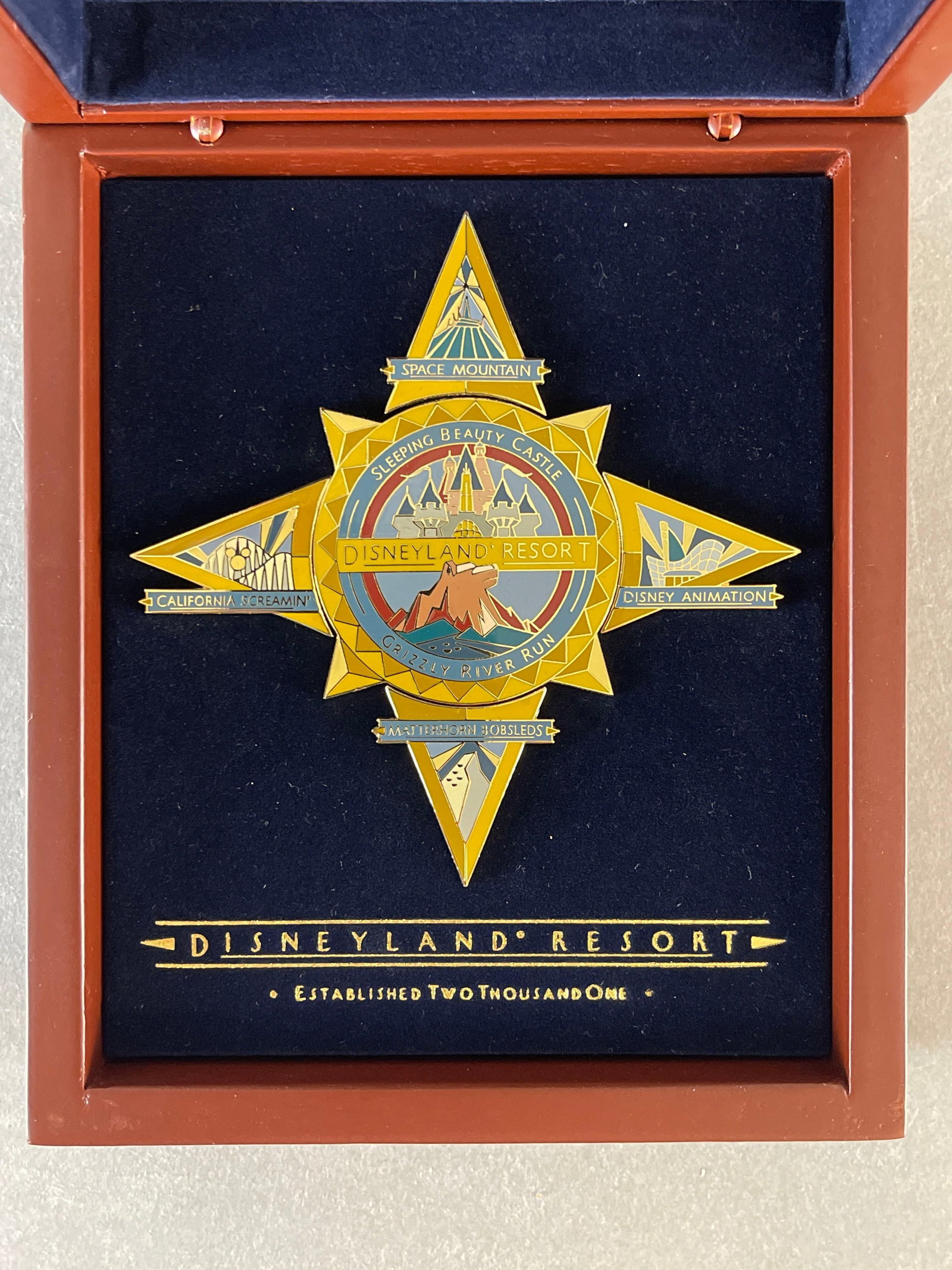 Disney Resort Exclusive Enamel Pin Set (1 of 4)