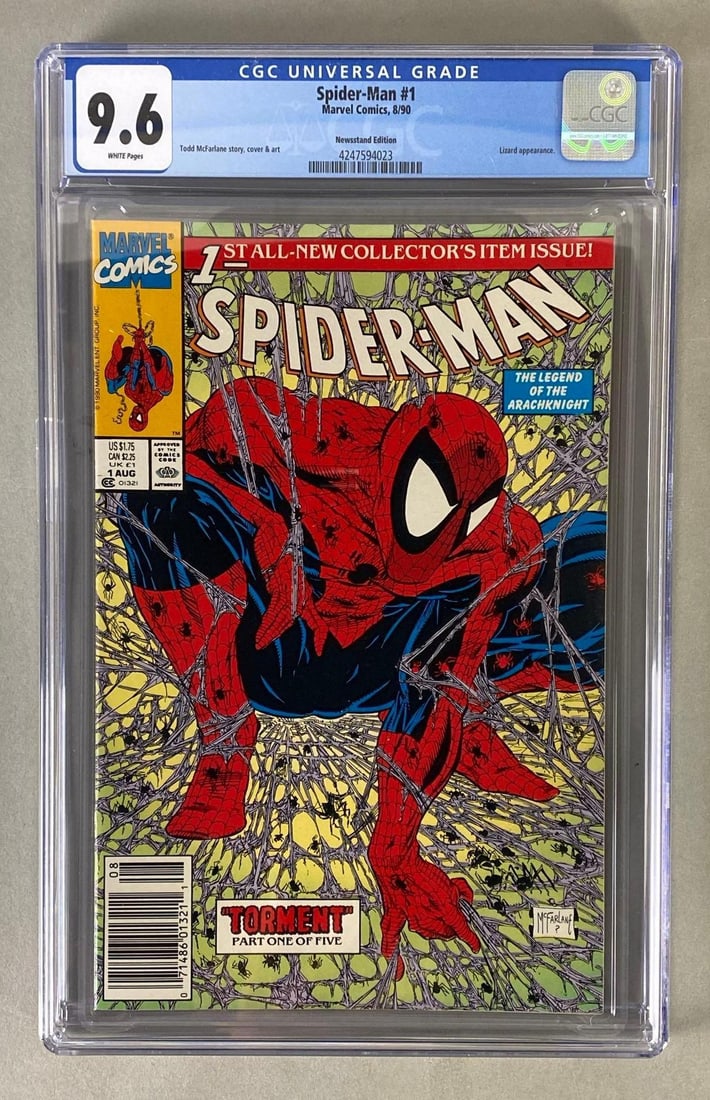 CGC Graded Marvel Comics Spider-Man No. 1 (1 of 7)