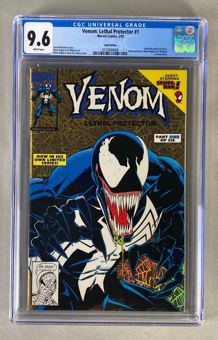CGC Graded Marvel Comics Venom: Lethal Protector No. 1 (1 of 7)