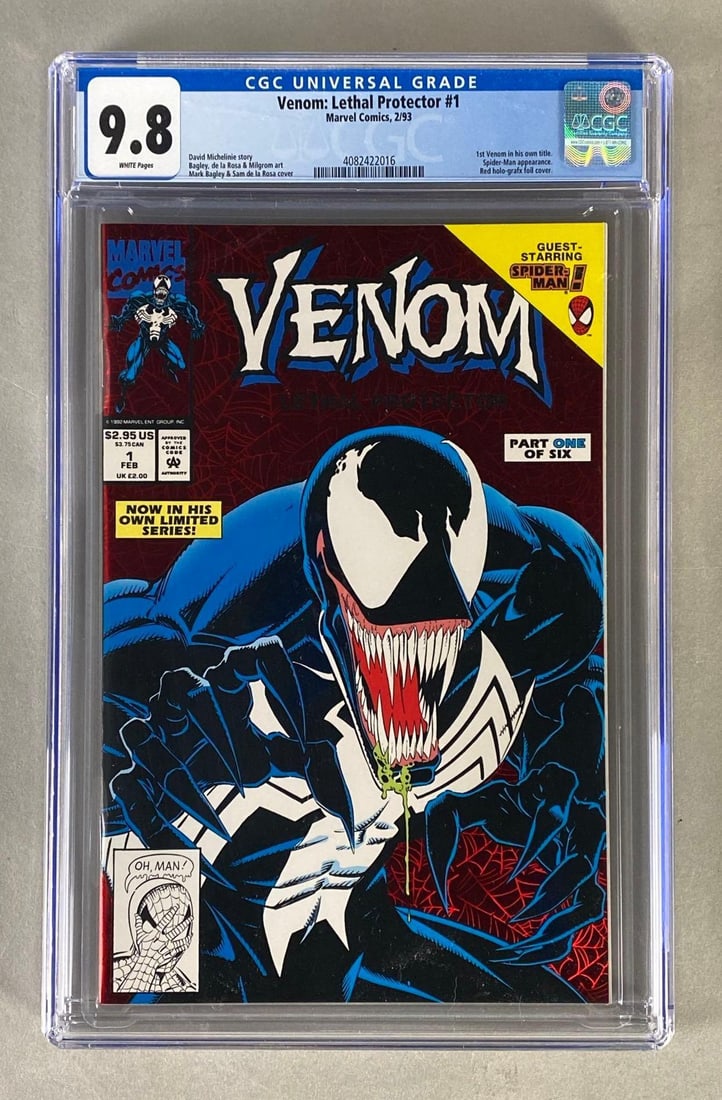CGC Graded Marvel Comics Venom: Lethal Protector No. 1 (1 of 7)