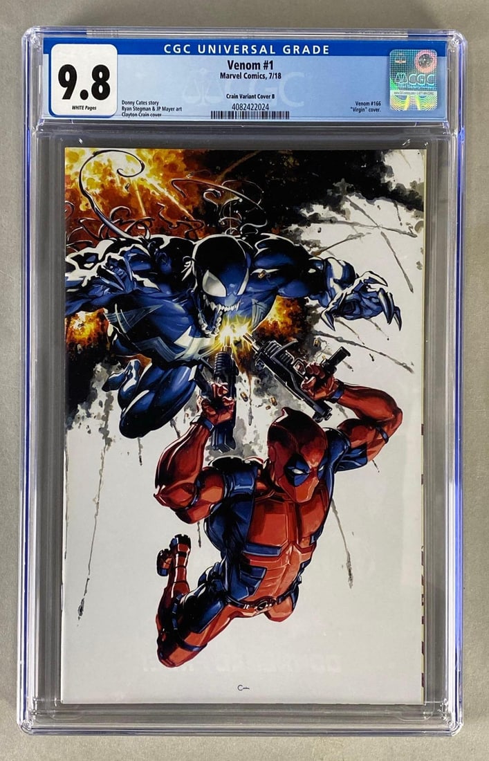 CGC Graded Marvel Comics Venom No. 1 (1 of 7)