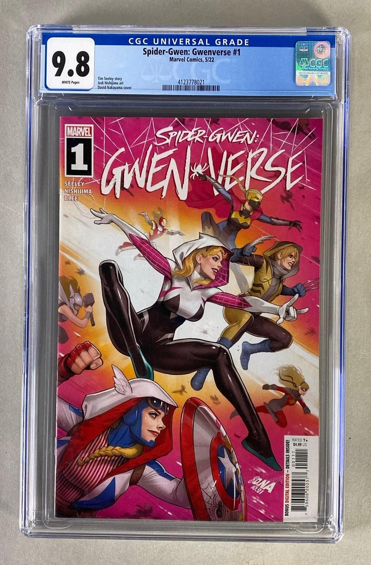 CGC Graded Marvel Comics Spider-Gwen: Gwenverse No. 1 (1 of 7)