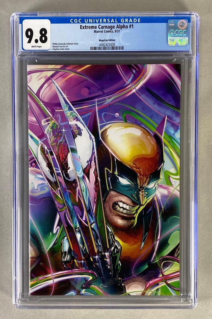 CGC Graded Marvel Comics Extreme Carnage Alpha No. 1 (1 of 7)