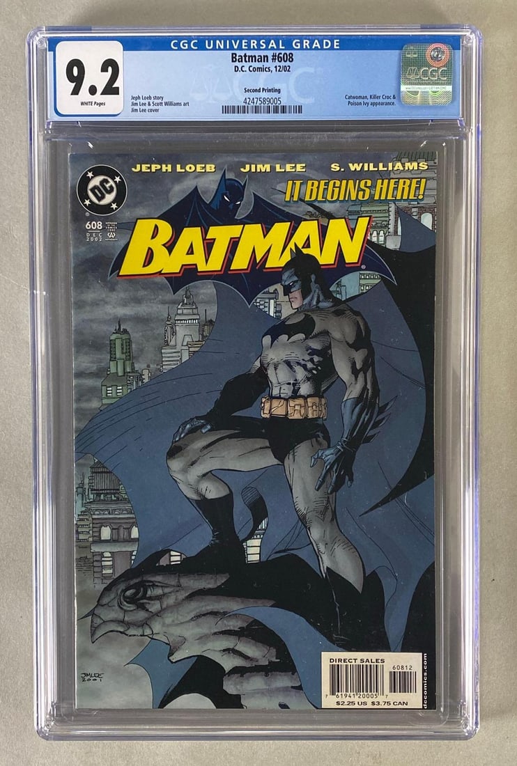 CGC Graded DC Comics Batman No. 608 (1 of 7)