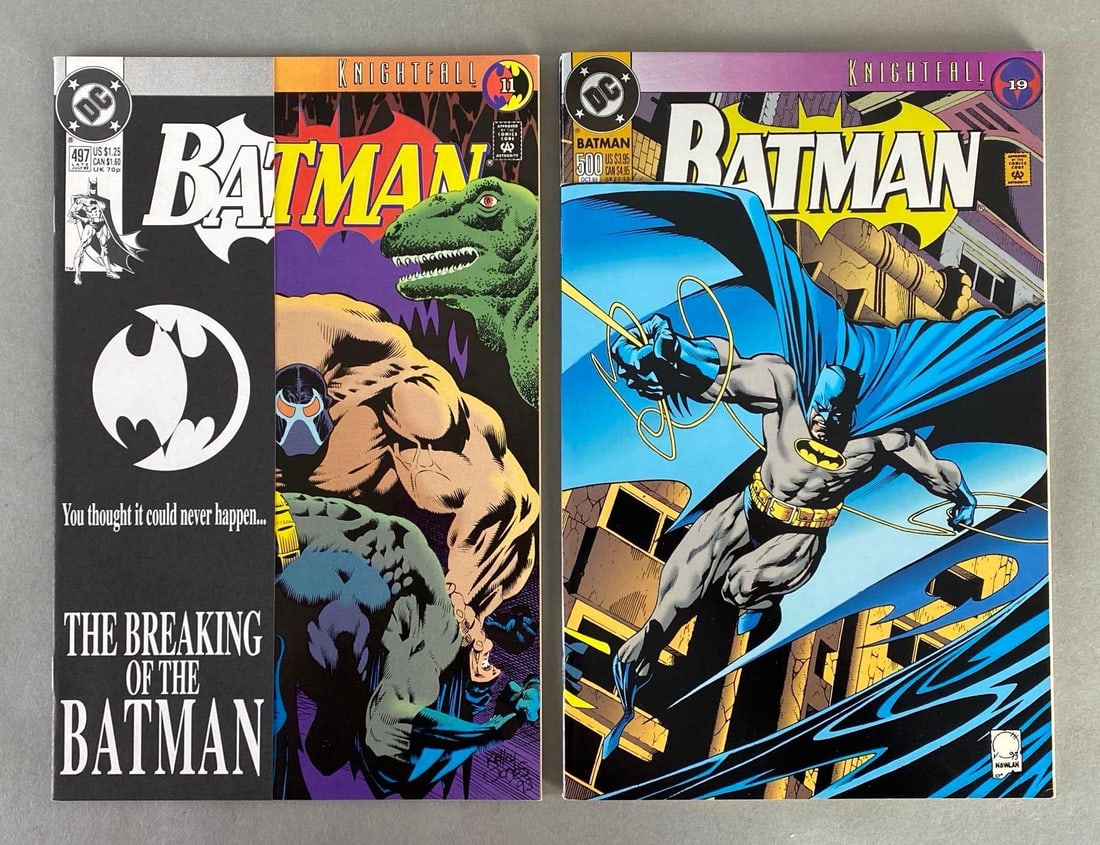 Group of 2 DC Batman Knightfall Comic Books (1 of 10)