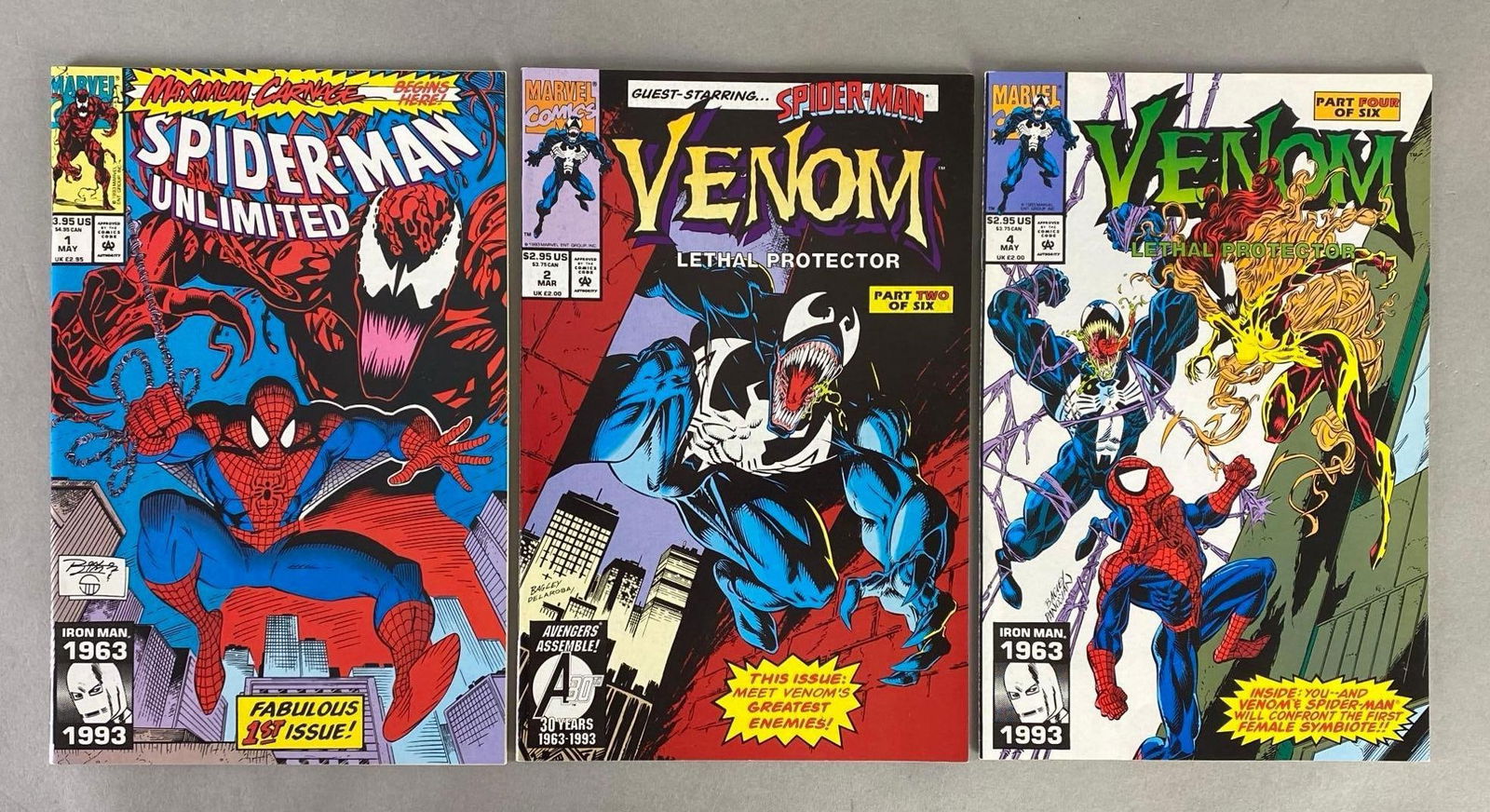 Group of 3 Marvel Spider-Man and Venom Comic Books (1 of 7)