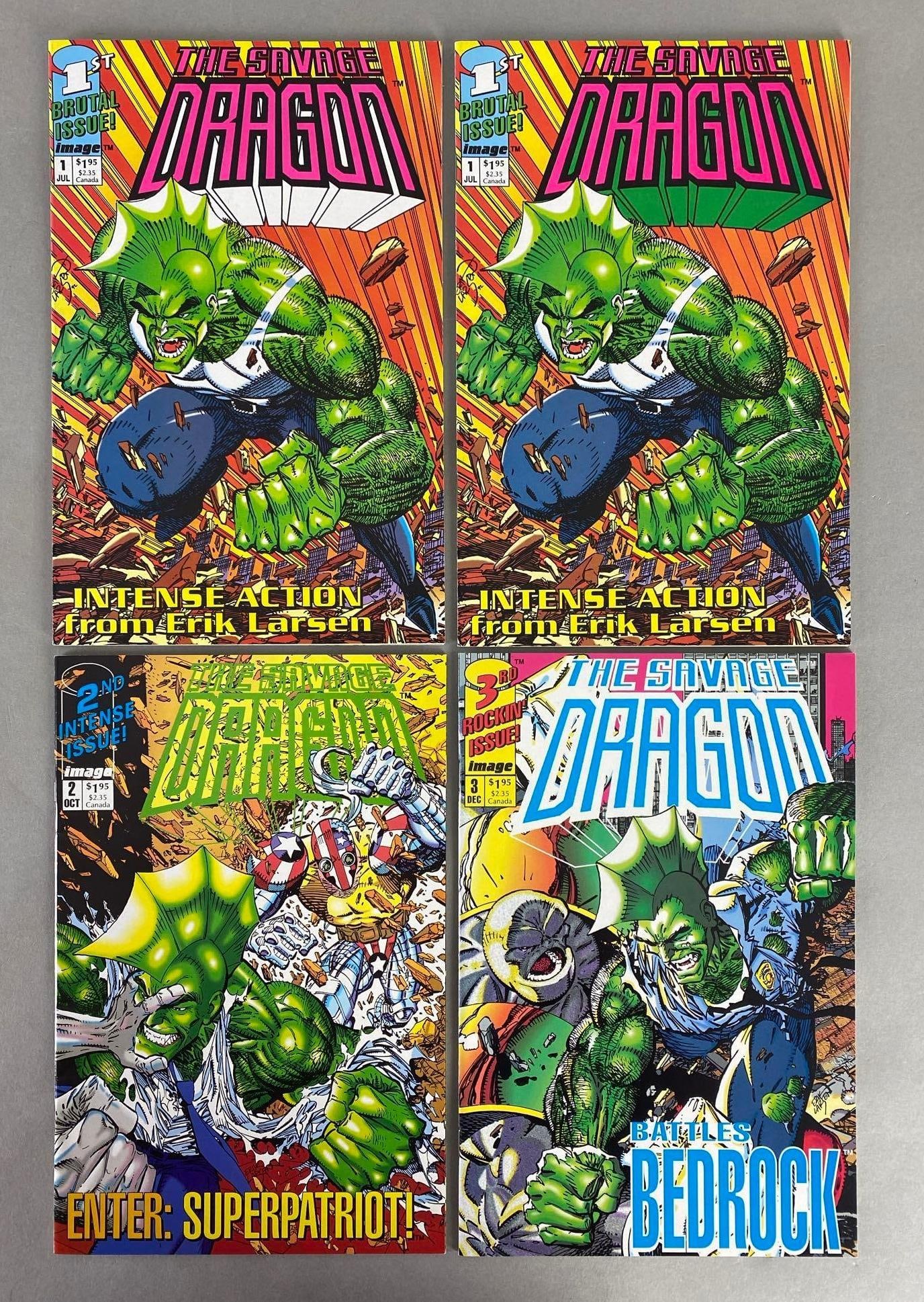 Group of 4 Image The Savage Dragon Comic Books (1 of 6)