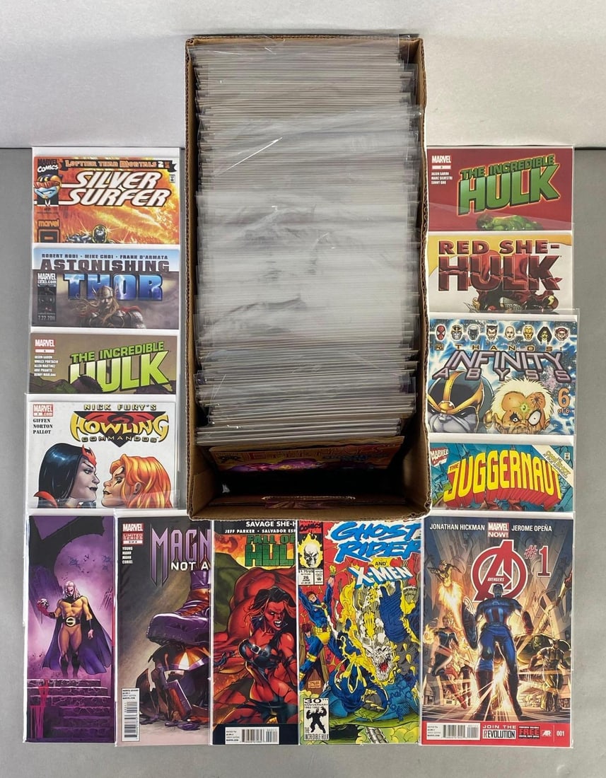 Short Box of Marvel Comic Books (1 of 3)