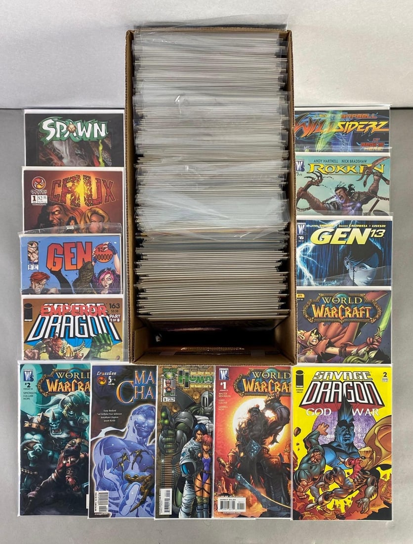 Short Box of Image/Wildstorm/Assorted Comic Books (1 of 3)