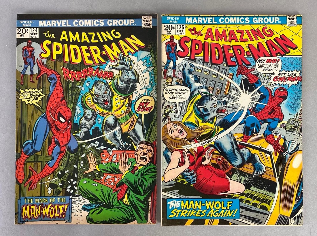 Group of 2 Marvel The Amazing Spider-Man Comic Books (1 of 10)