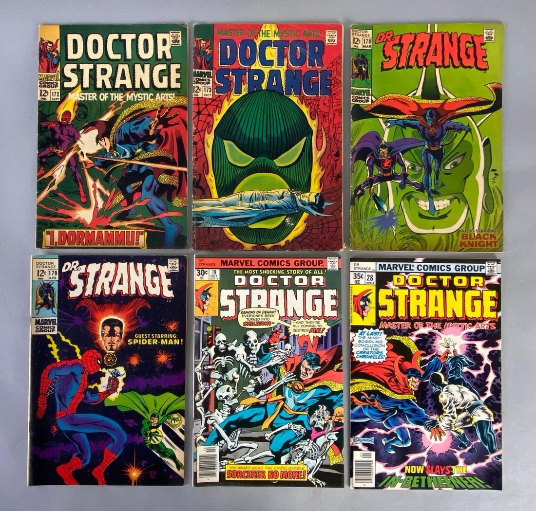 Group of 6 Marvel Dr. Strange Comic Books (1 of 4)