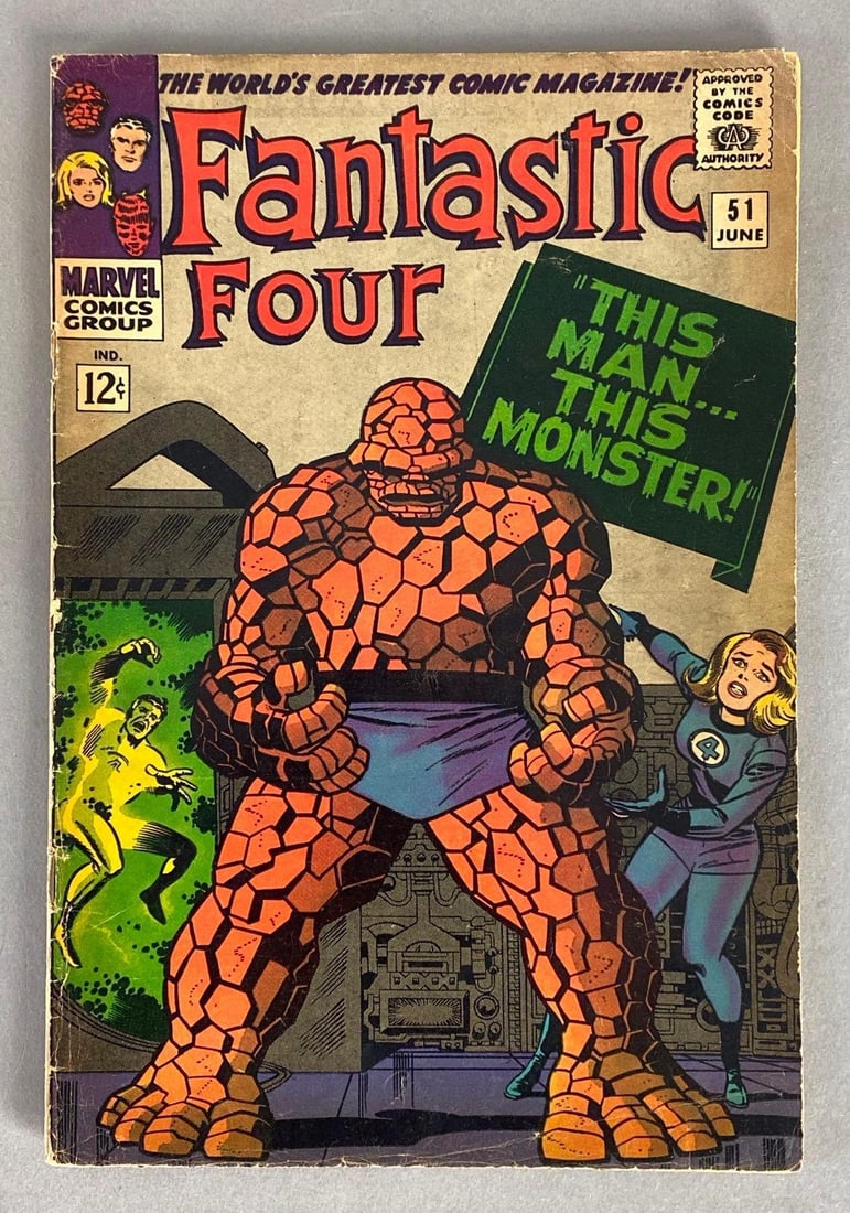 Marvel Comics The Fantastic Four No. 51 (1 of 8)
