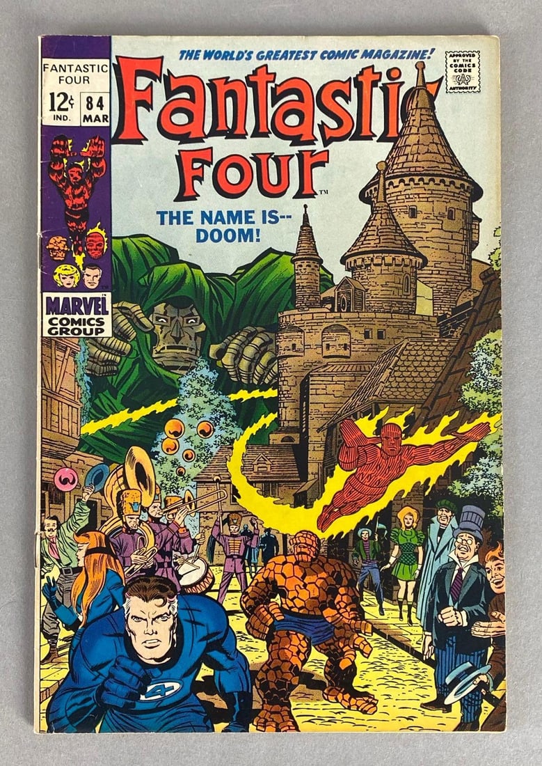 Marvel Comics The Fantastic Four No. 84 (1 of 8)