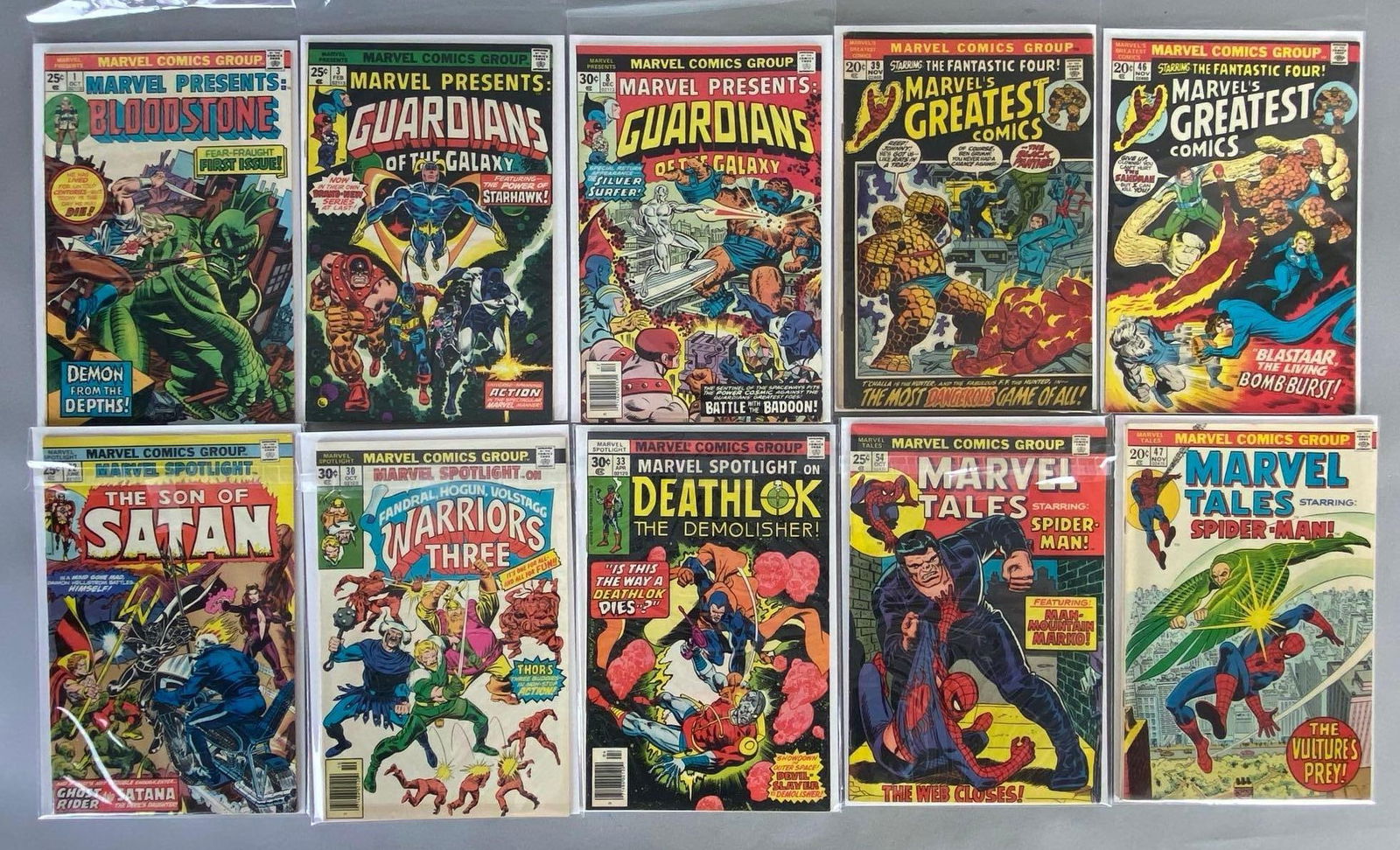 Group of 10 Assorted Marvel Comic Books (1 of 3)