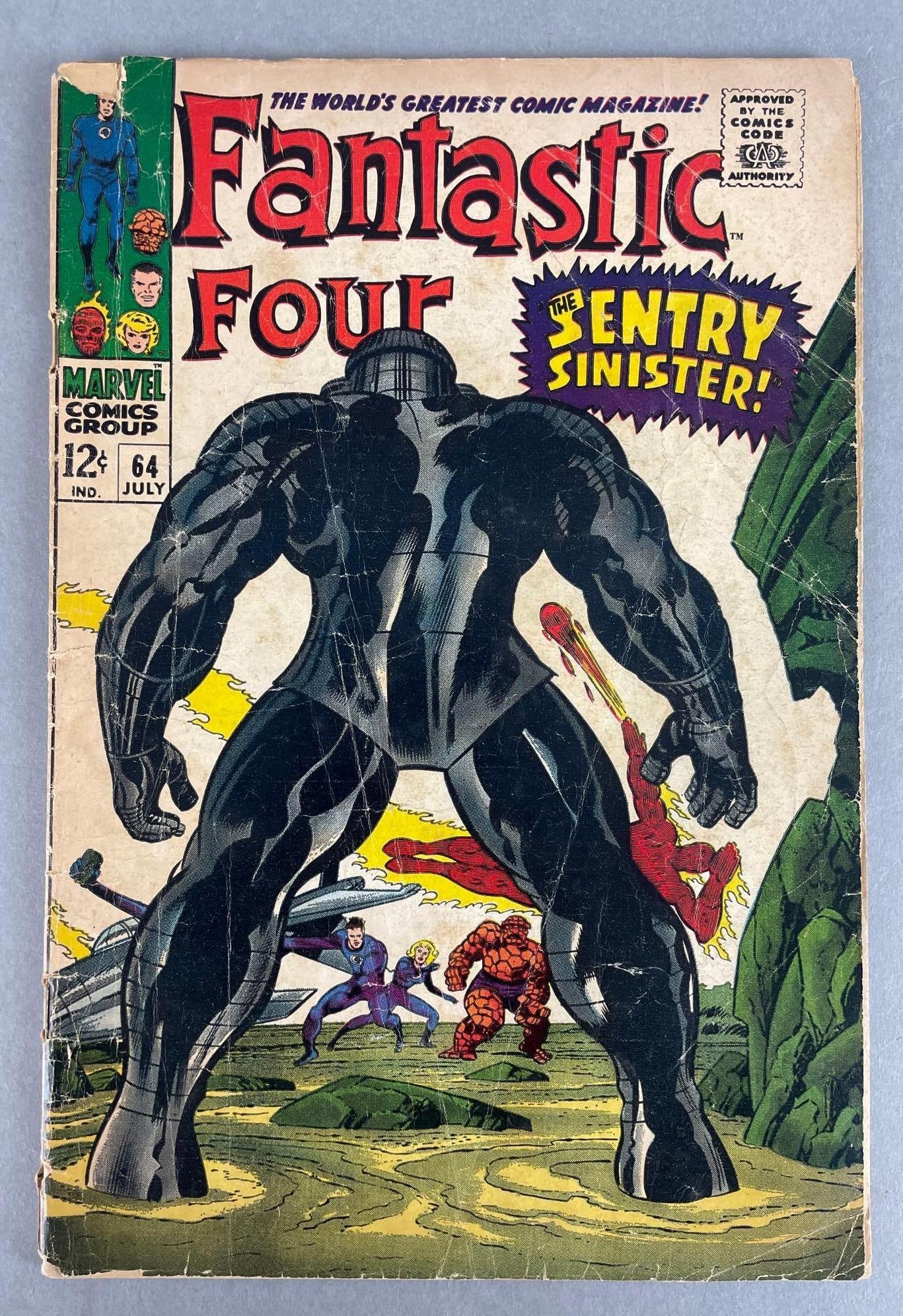 Marvel Comics Fantastic Four No. 64 (1 of 8)