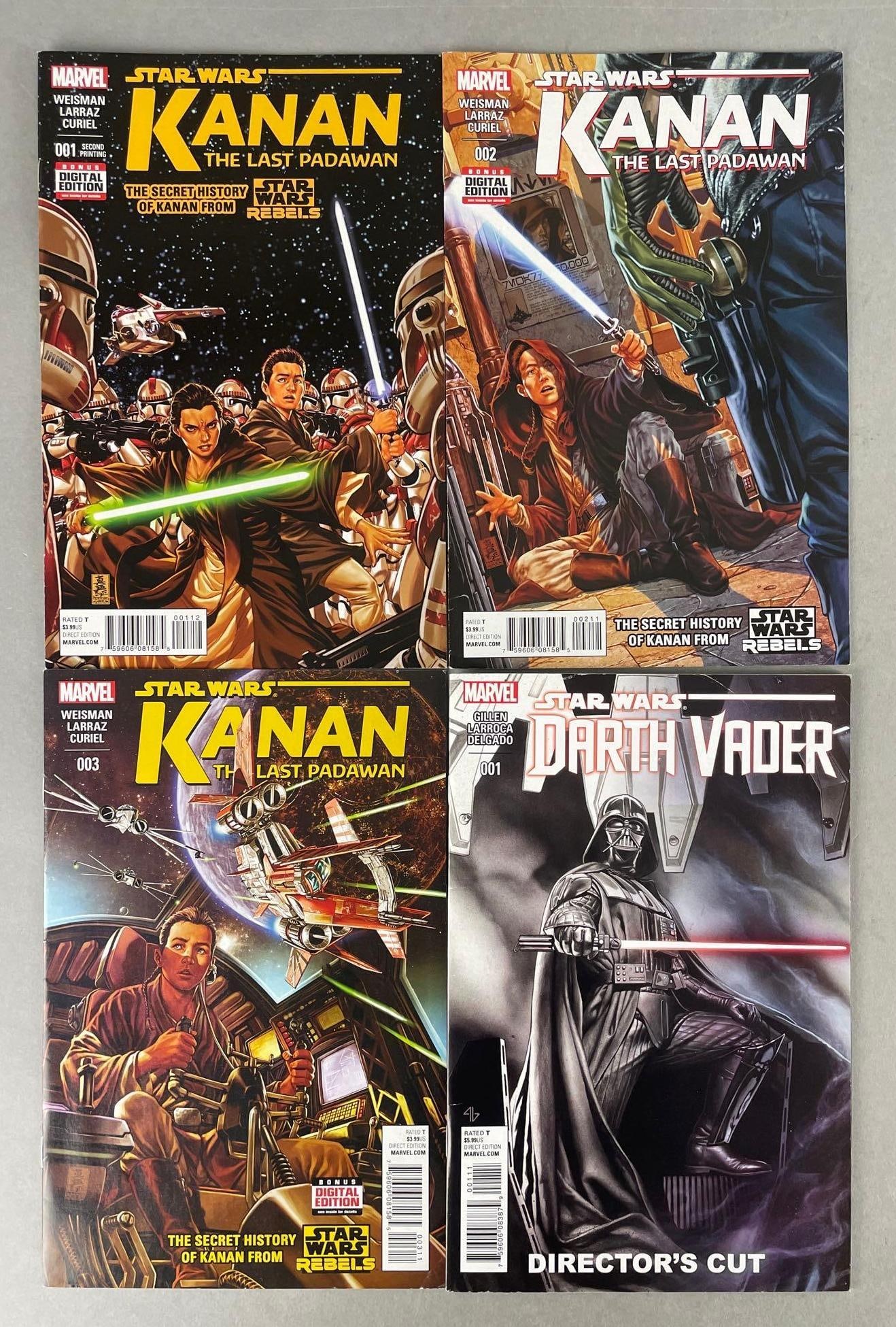 Group of 4 Marvel Comics Star Wars Comic Books (1 of 5)