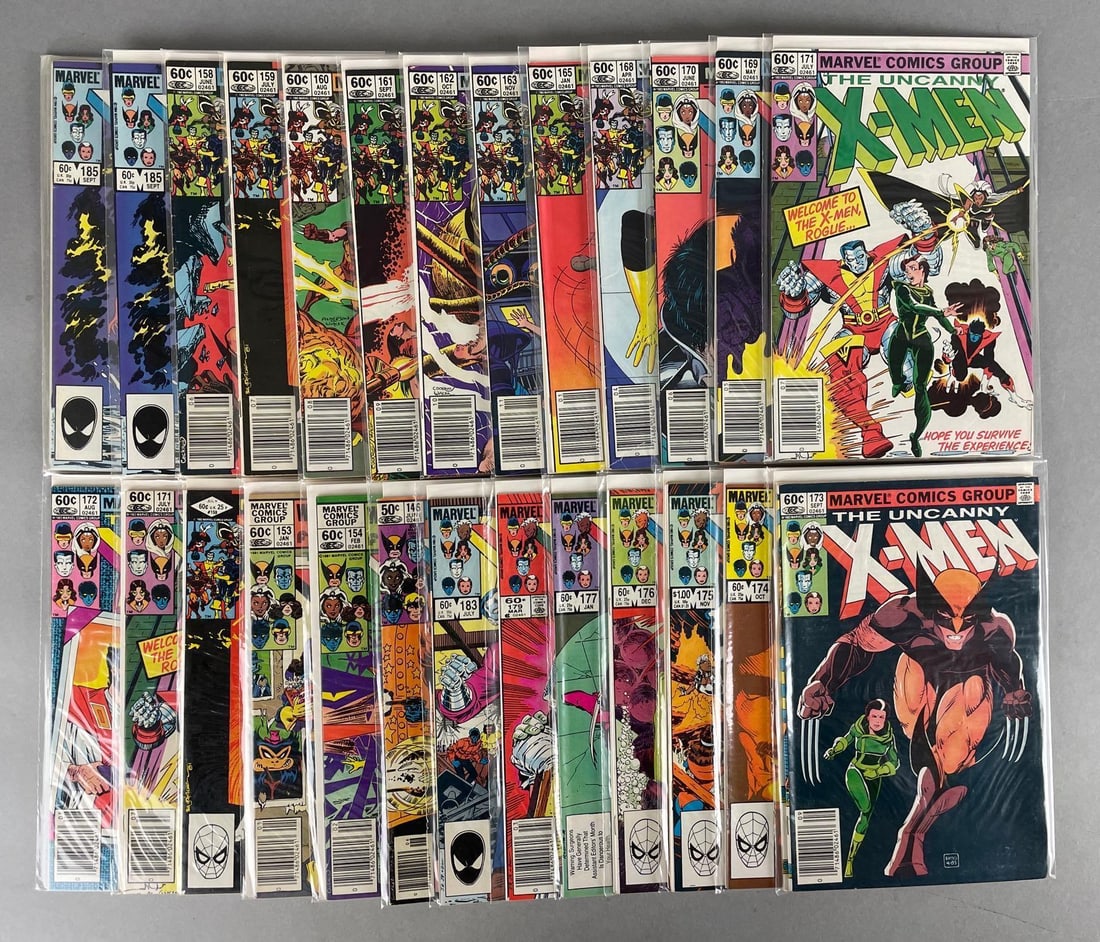 Group of Marvel Comics The Uncanny X-Men Comic Books (1 of 3)
