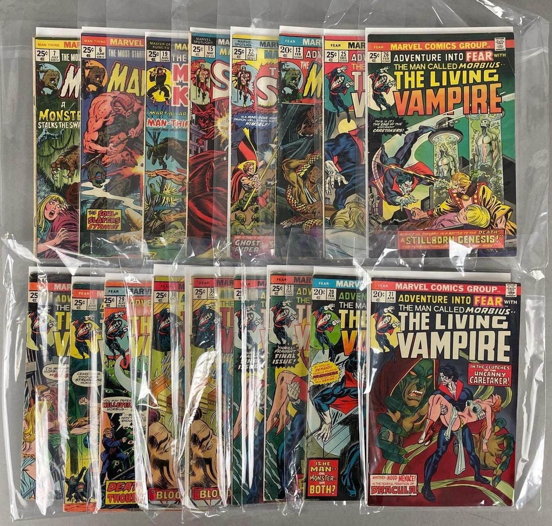 Group of Marvel Horror Comic Books (1 of 3)