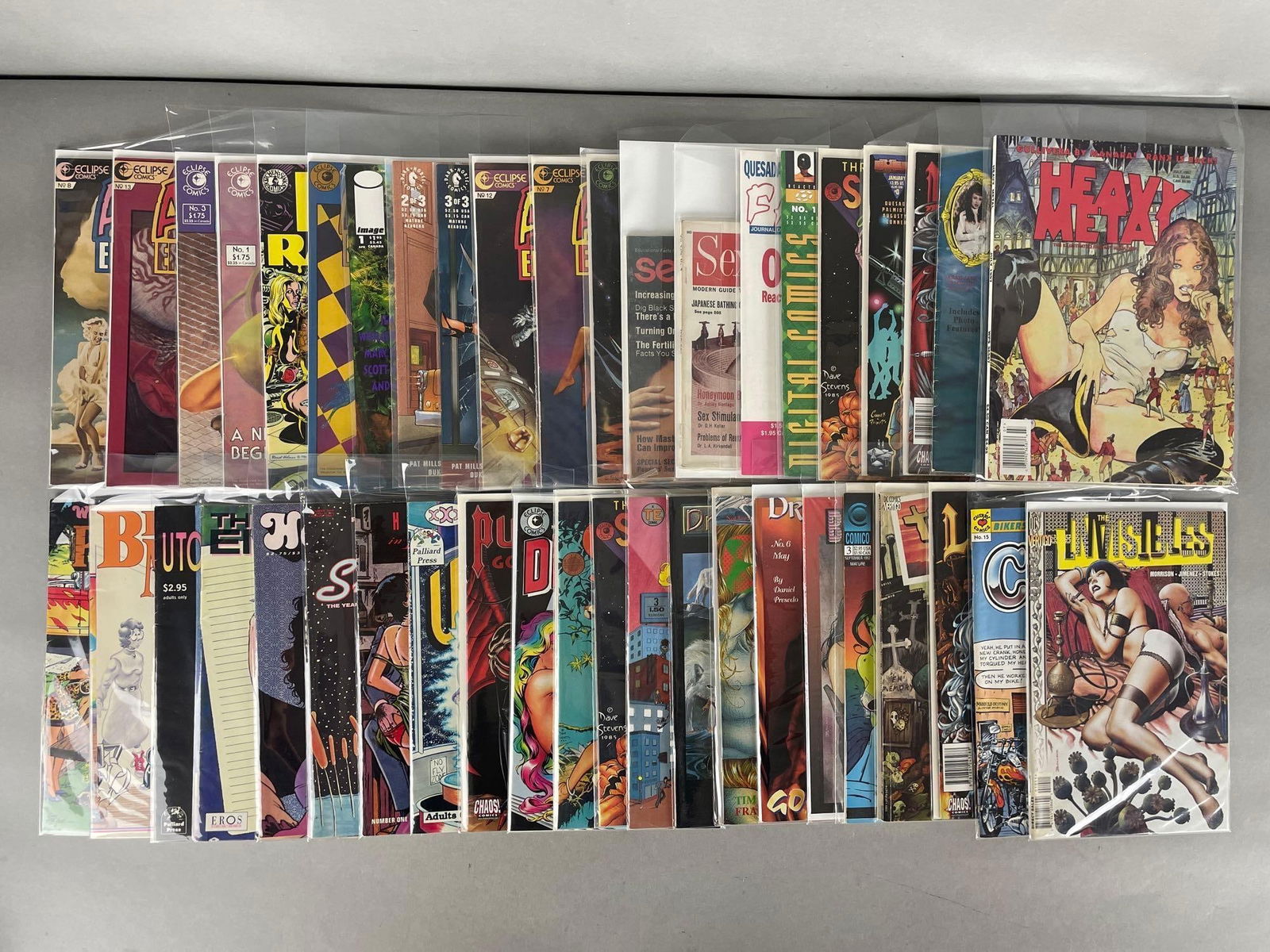 Group of Eclipse / DC Vertigo Comic Books and More (1 of 3)