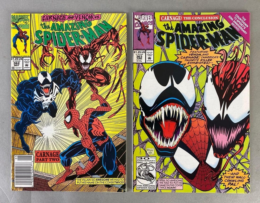 Group of 2 Marvel The Amazing Spider-Man Comic Books (1 of 10)