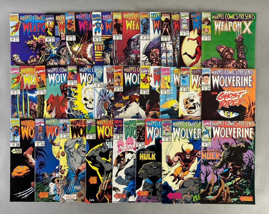Group of 20+ Marvel Comics Presents Comic Books (1 of 3)