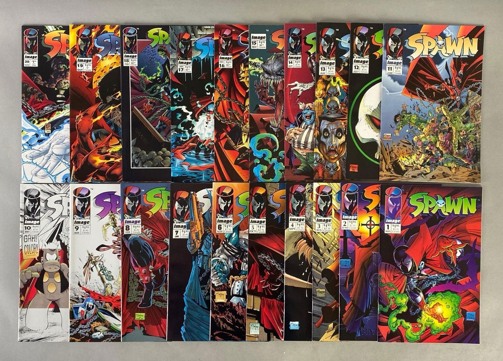 Group of 20 Image Spawn Comic Books (1 of 3)