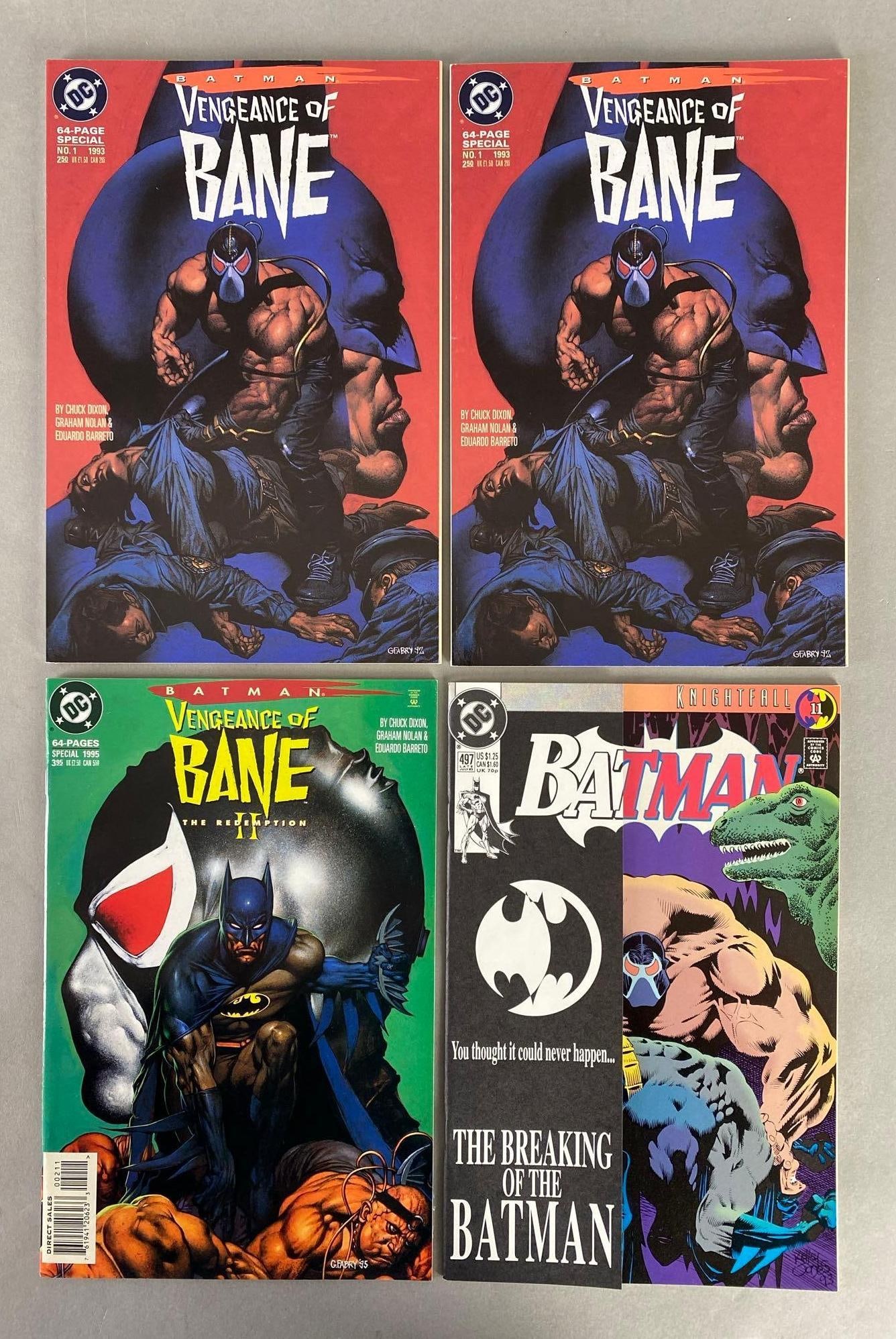 Group of 4 DC Batman/Bane Comic Books (1 of 6)