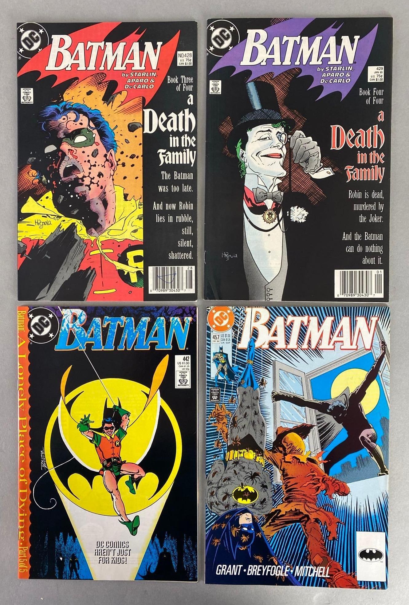 Group of 4 DC Batman Comic Books (1 of 6)