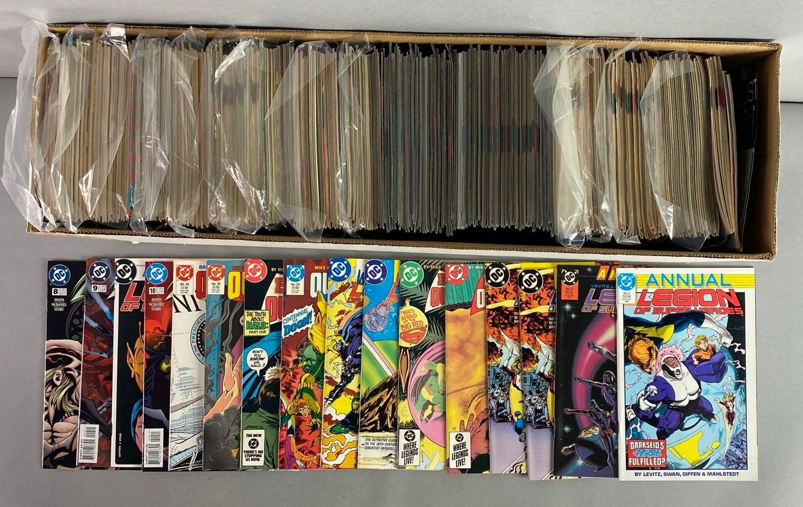 Long Box of Approx 200+ DC Comic Books (1 of 3)