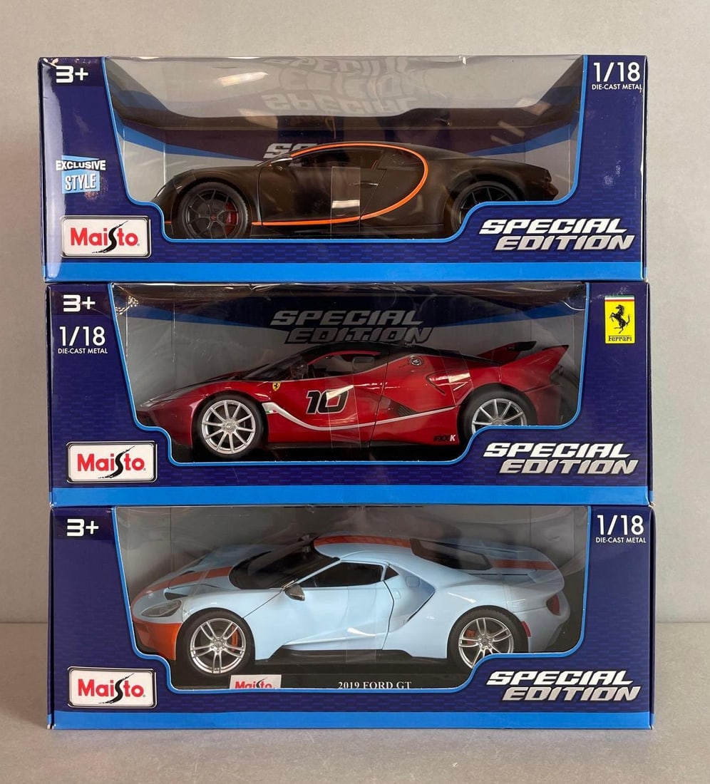 Group of Maisto Special Edition Die-Cast Cars (1 of 3)