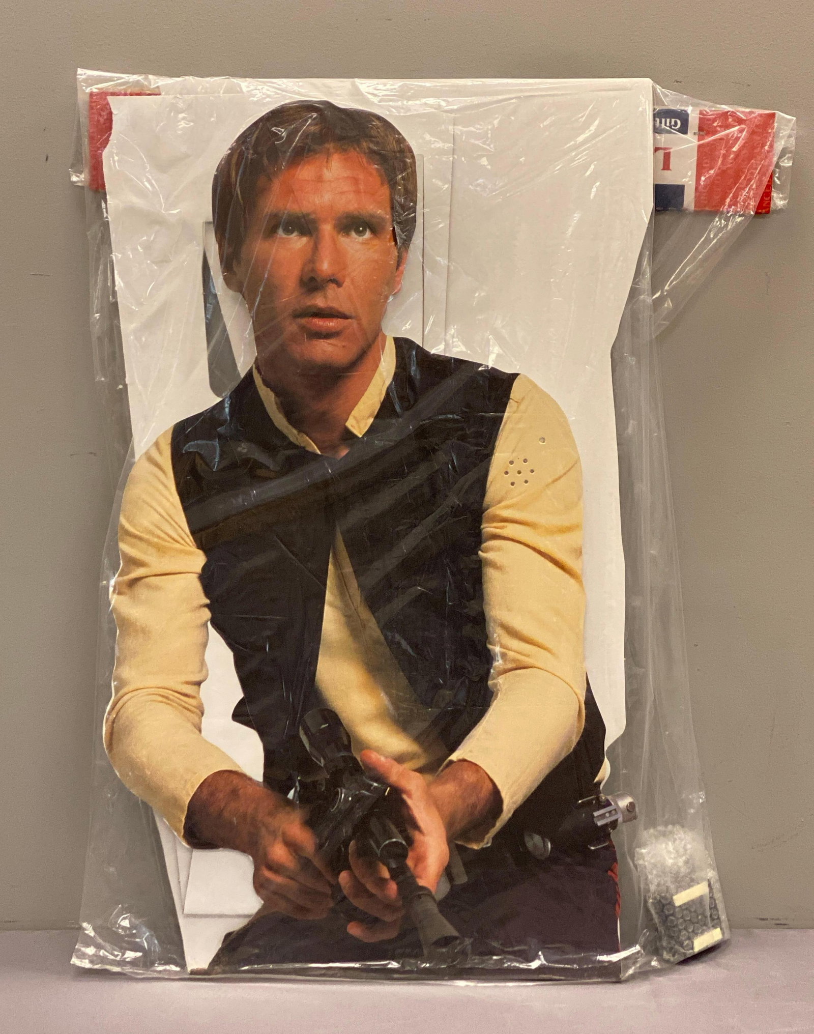1993 Star Wars Han Solo Cardboard Standup: Measures 36 x 22 inches
