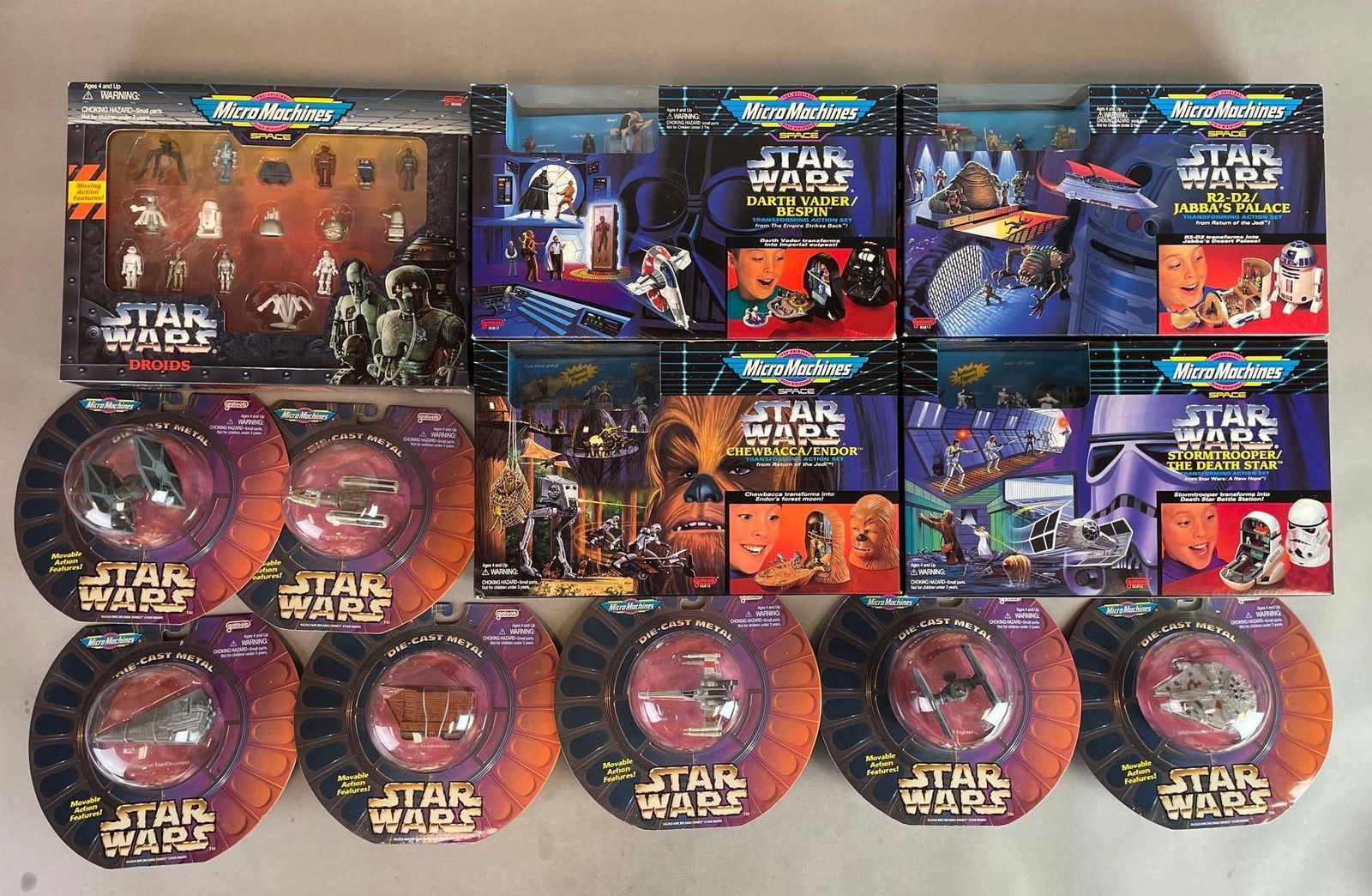 Group of Galoob Star Wars Micro Machines (1 of 3)