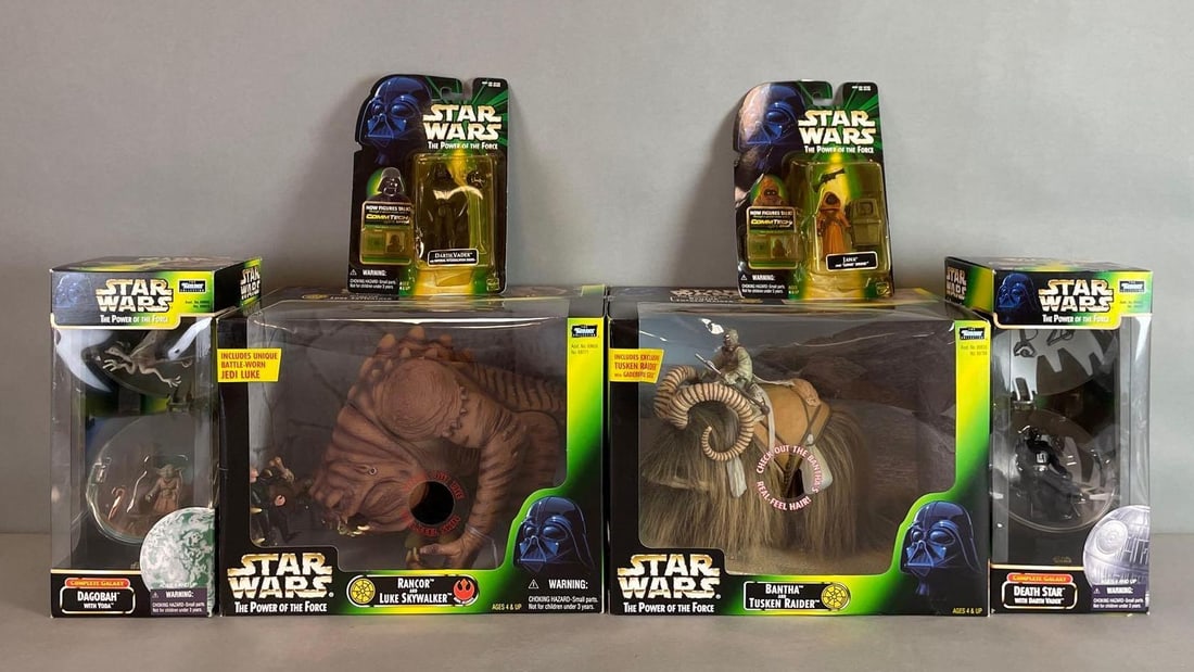 Group of Kenner Star Wars Power of the Force Action Figures (1 of 4)